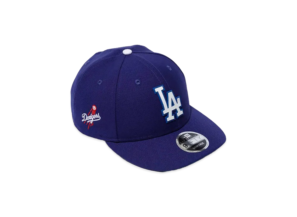 XLARGE x New Era x Los Angeles Dodgers Low Profile 9Fifty Snapback Cap "Blue"