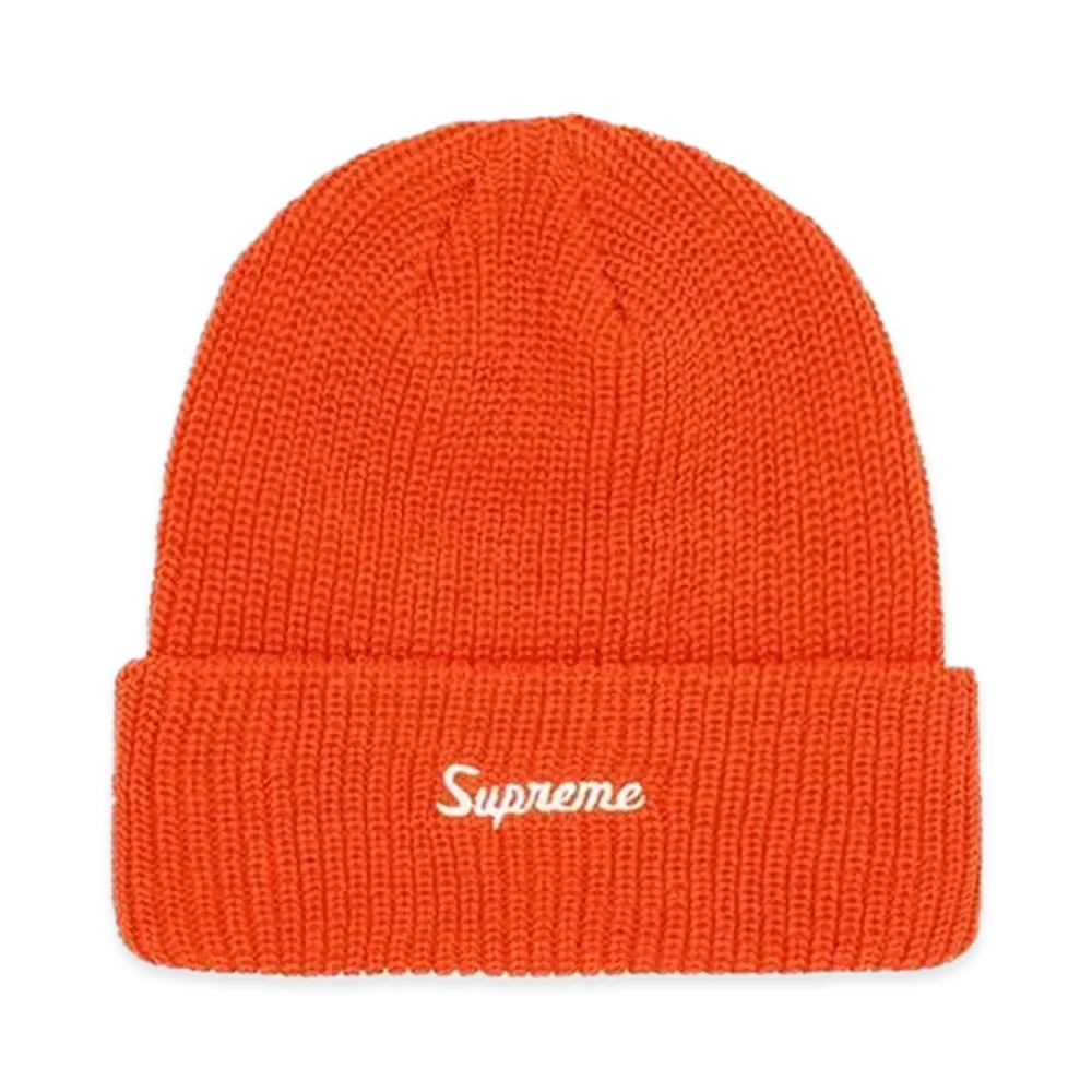 Supreme Loose Gauge Beanie "Bright Orange" (23FW)