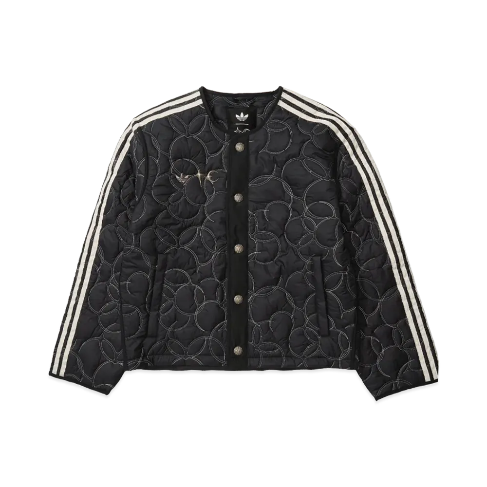 adidas x Thug Club Padded Jacket "Black/Silver Metallic"