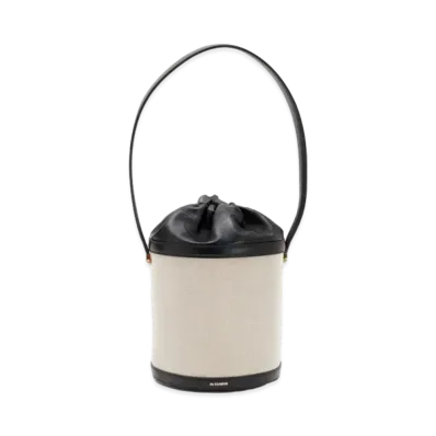 Jil Sander Taos Bucket Small "White"