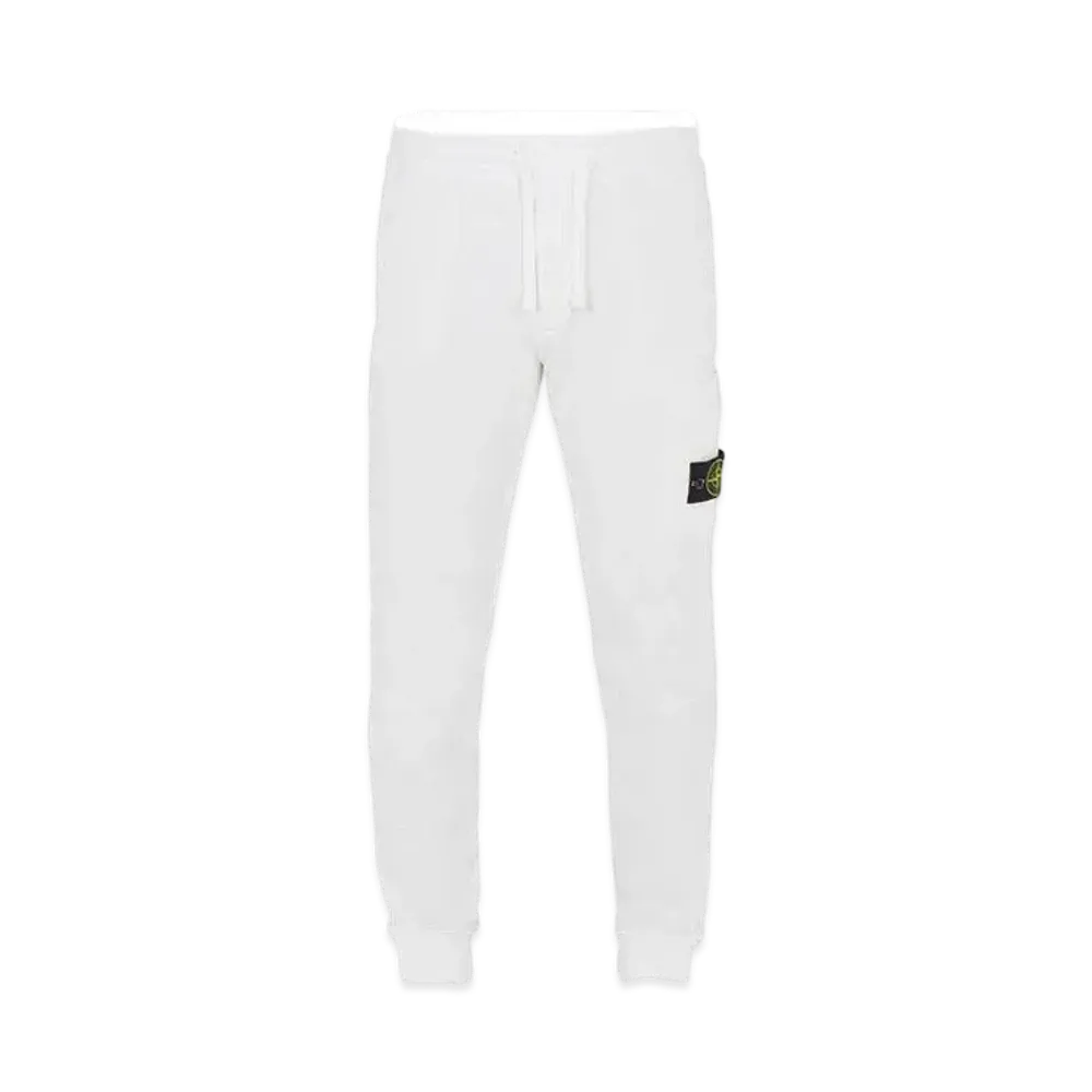 Stone Island 64520 BRUSHED COTTON FLEECE_SLIM FIT "White"