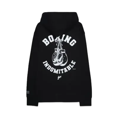 辰吉丈一郎デビュー35周年記念展 \ JOICHIRO TATSUYOSHI x DEVILOCK HOODIE "BLACK"