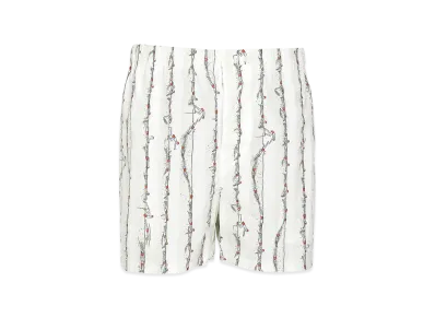 Bottega Veneta Printed Poplin Bermuda Shorts "Multicolor"