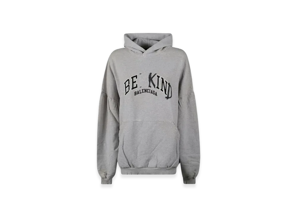 ●送料込●BALENCIAGA●Be Kind ヴィンテージ フーディ BALENCIAGA】BE KIND ラウンドフーディ オーバーサイズ