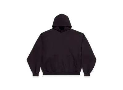 BALENCIAGA Sample Sticker Round Hoodie Oversized "Black"