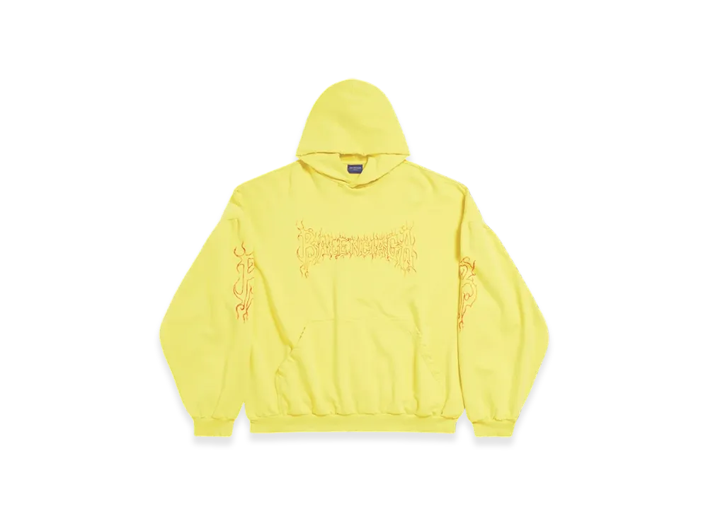 BALENCIAGA Darkwave Round Hoodie "Red"