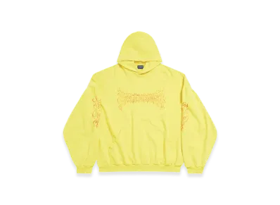 BALENCIAGA Darkwave Round Hoodie "Red"