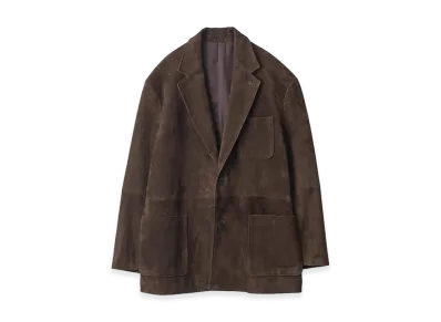 ssstein Goat Suede Blazer "Brown"