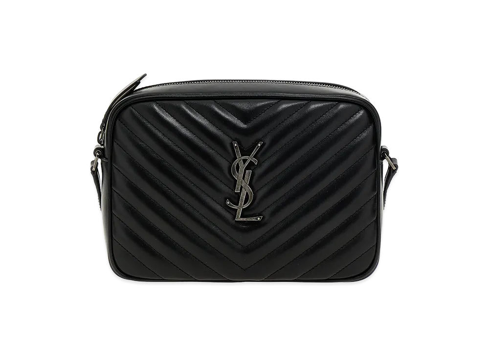 Saint Laurent Women's Camera Bag Lou Crossbody Bag "Black"