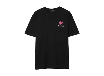 Arcade REX by ChroNoiR \ Vampire Heart by Kuzuha S/S T-shirt "BLACK"