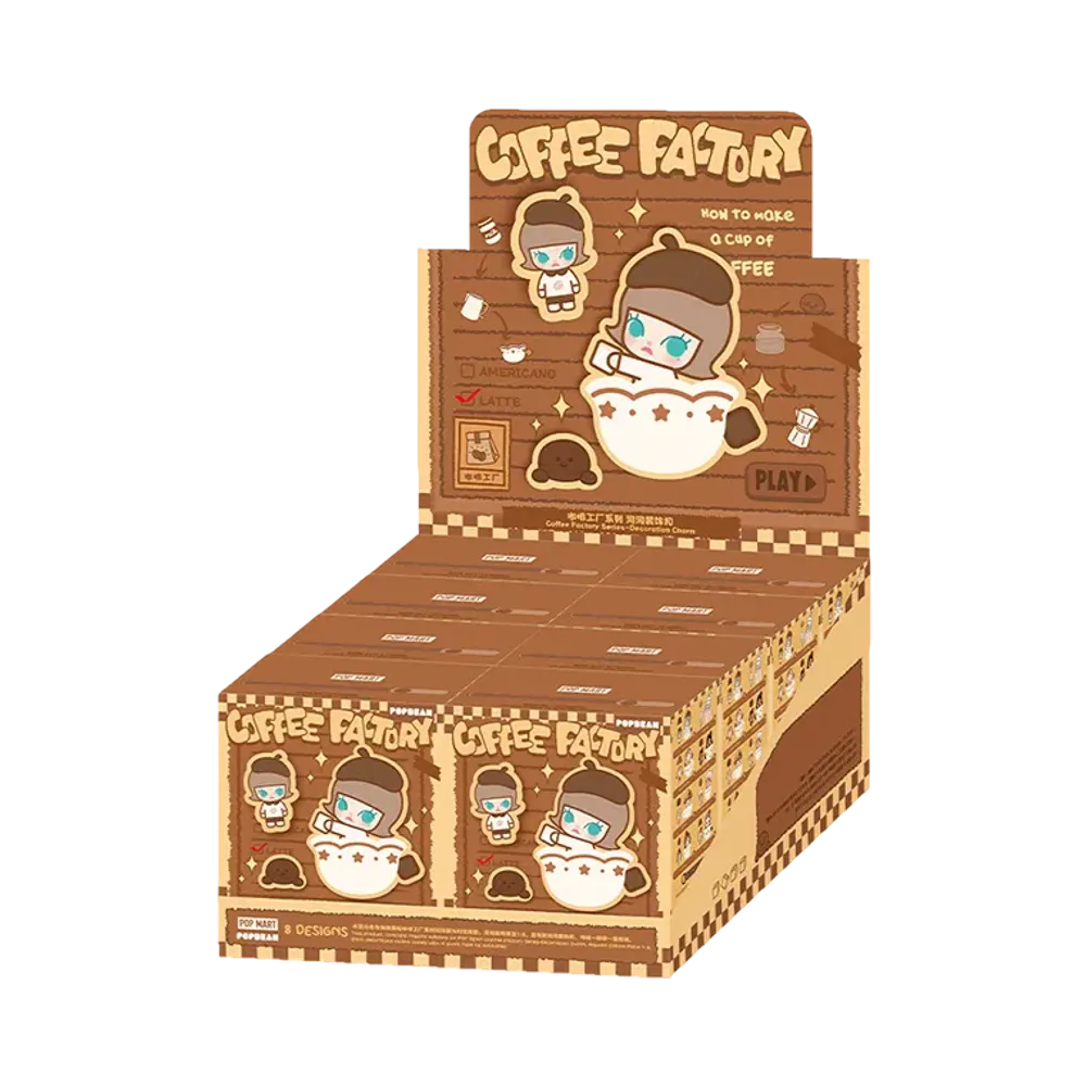 POP MART POP BEAN Coffee Factory Series-Decoration Charm [Assortment Box]