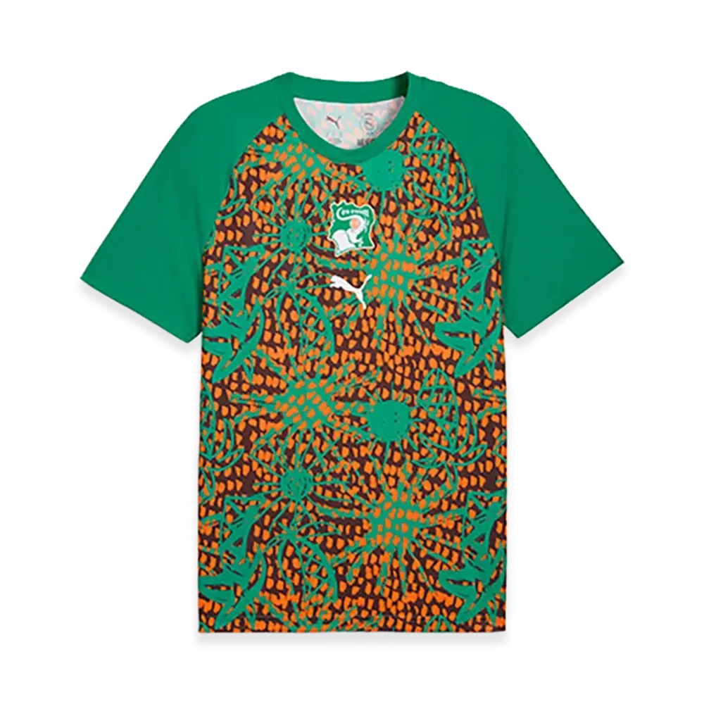 PUMA 2026 Ivory Coast National Team Prematch Shirt "Sport Green"
