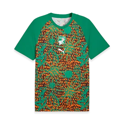 PUMA 2026 Ivory Coast National Team Prematch Shirt "Sport Green"