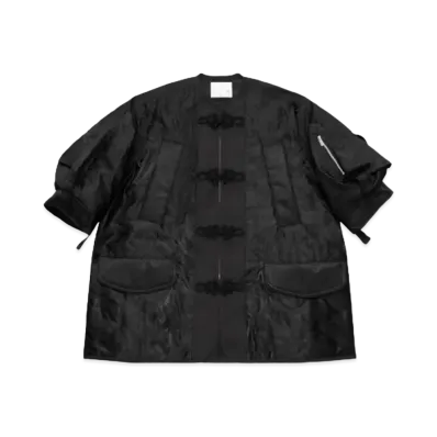 sacai x CLOT Women's Coat "Black"