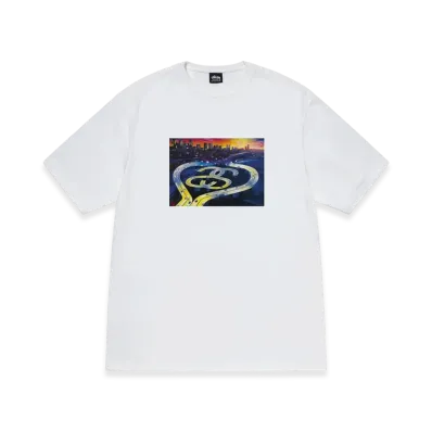 Stussy SS Highway Tee "White"