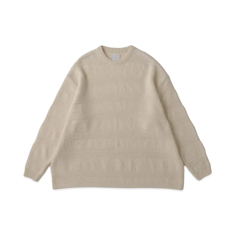 S.F.C Side Stripes Knit "Off White"