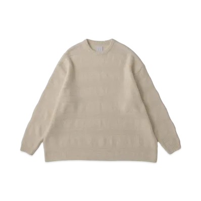 S.F.C Side Stripes Knit "Off White"