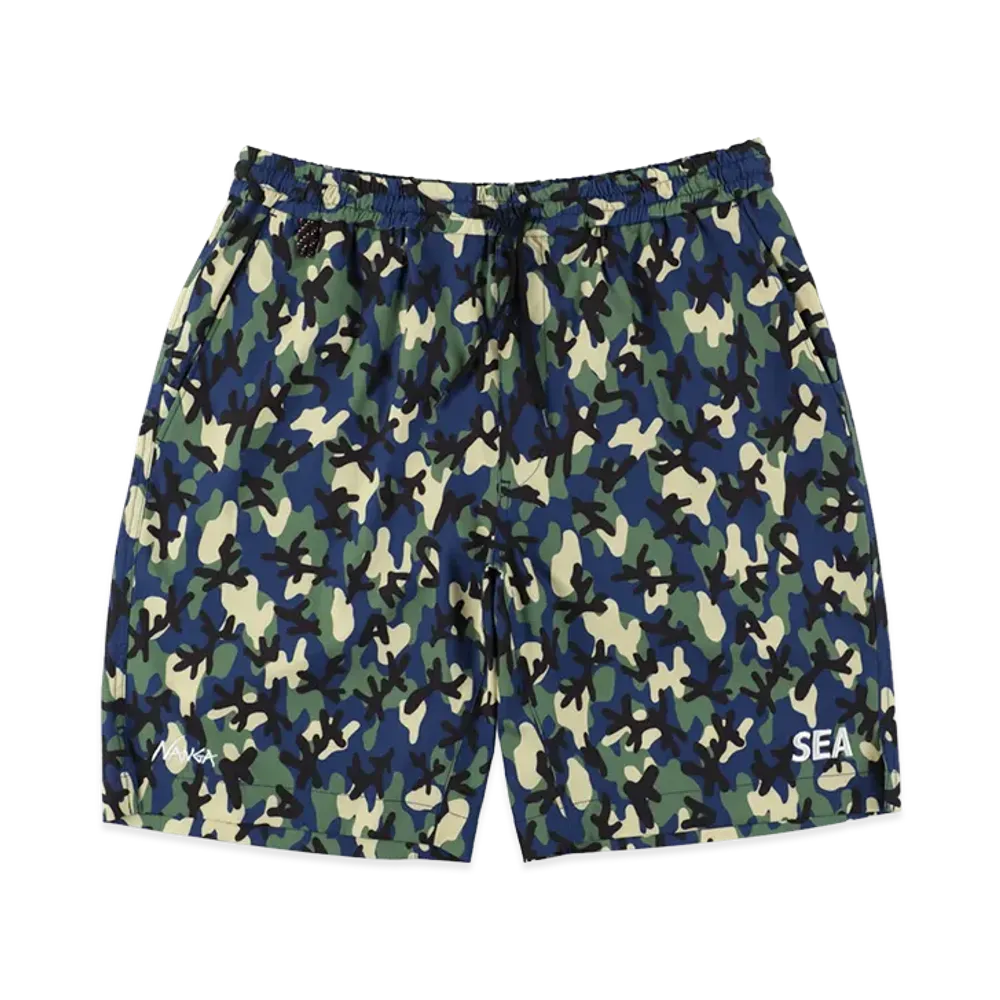 WIND AND SEA x NANGA Swim Shorts "Camo"