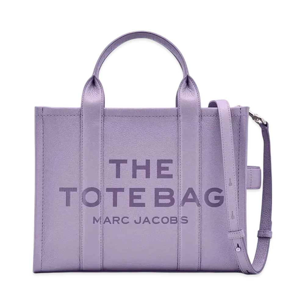 Marc Jacobs The Leather Tote Bag Medium "Lilac"