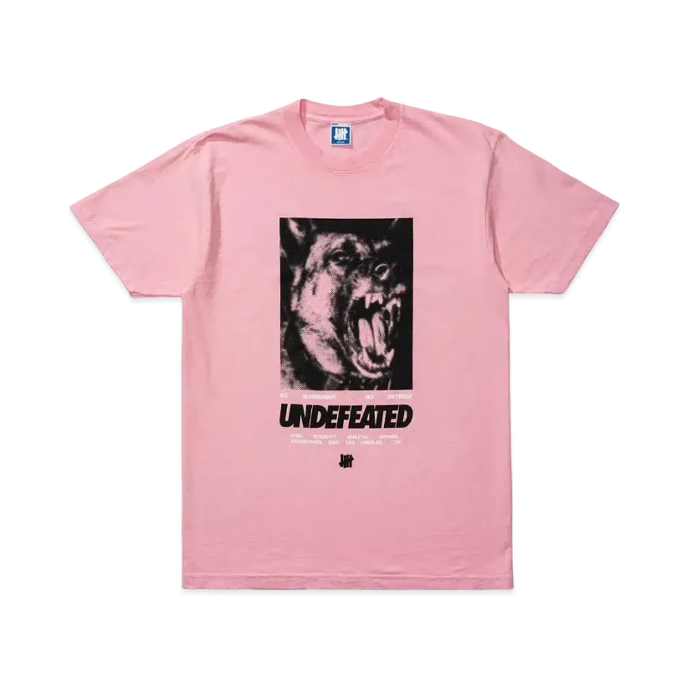 UNDEFEATED NO SURRENDER S/S TEE - 80304 "Pink"