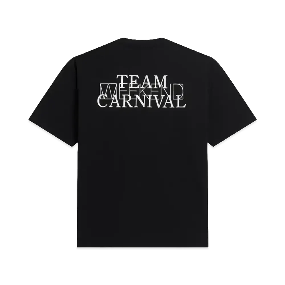 FRAGMENT x CARNIVAL x WEEKEND SEQUEL TYPO OVS T-Shirt "Black"