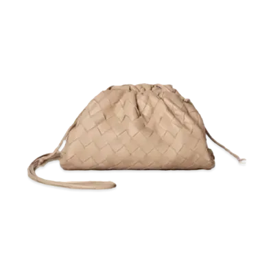 Bottega Veneta Mini The Pouch "Almond"