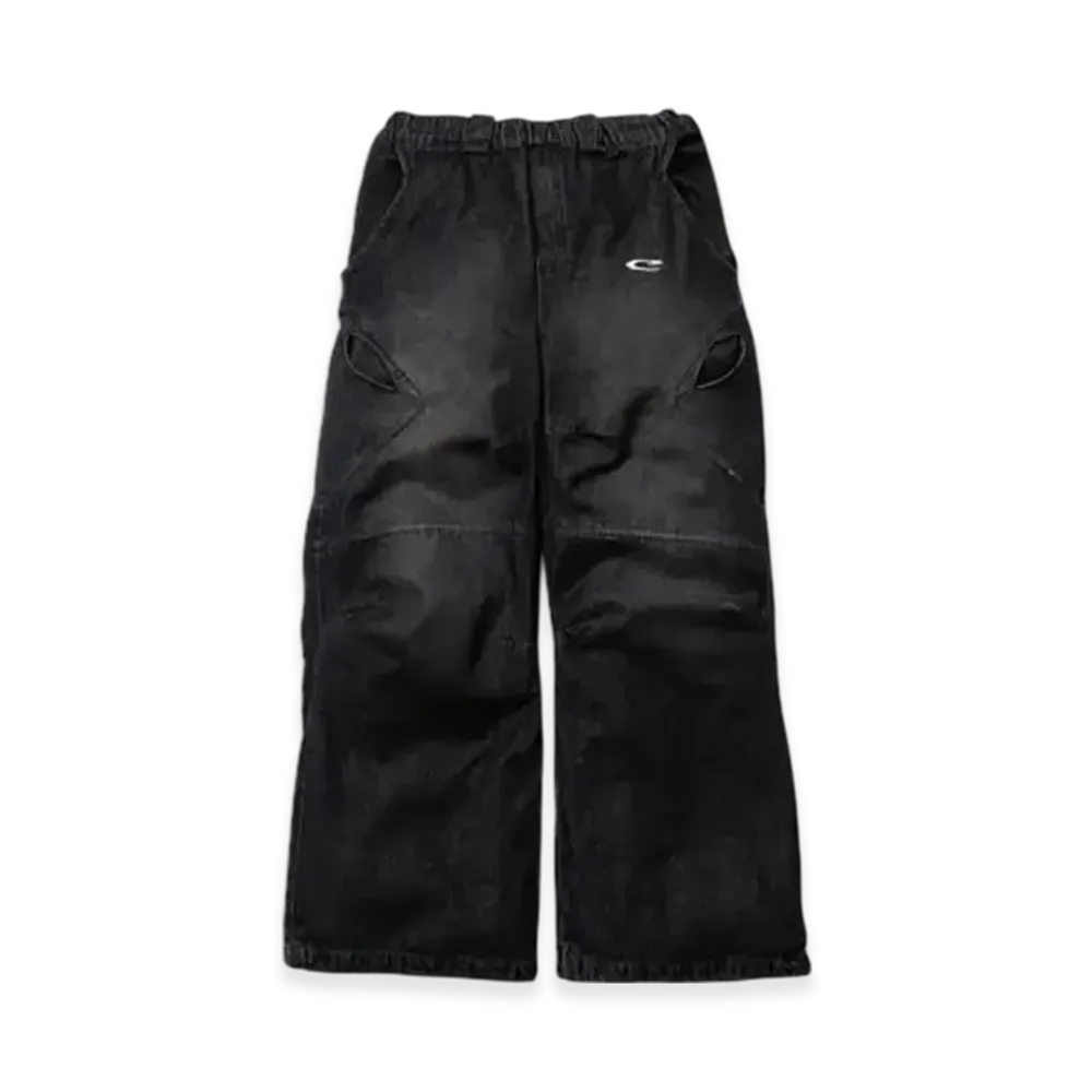 F-LAGSTUF-F CPG Rhombus Denim Pants "Black"