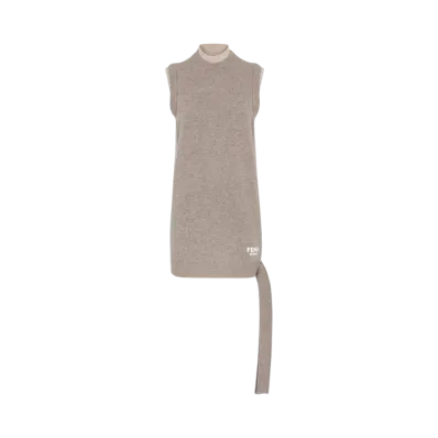 FENDI Women's Wool & Cashmere Dress "Gray"