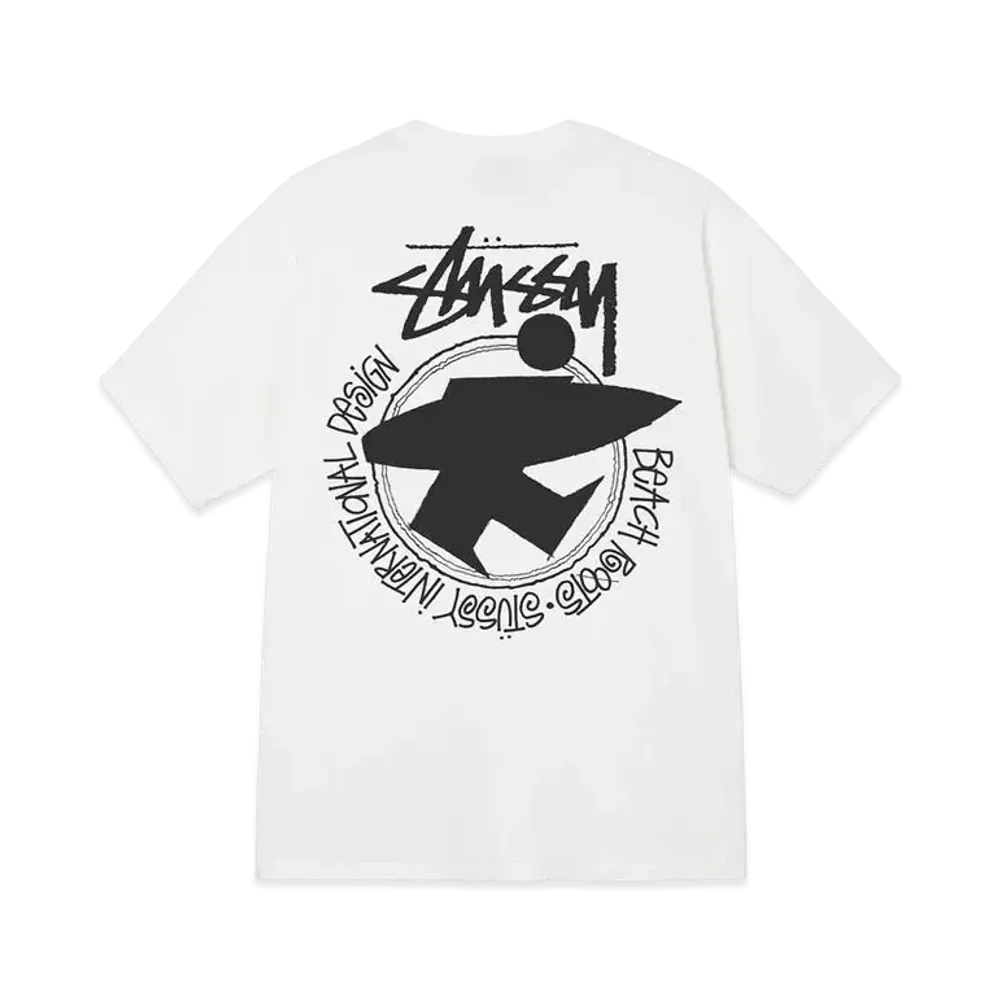 Stussy BEACH ROOTS PIGMENT DYED TEE "Natural"