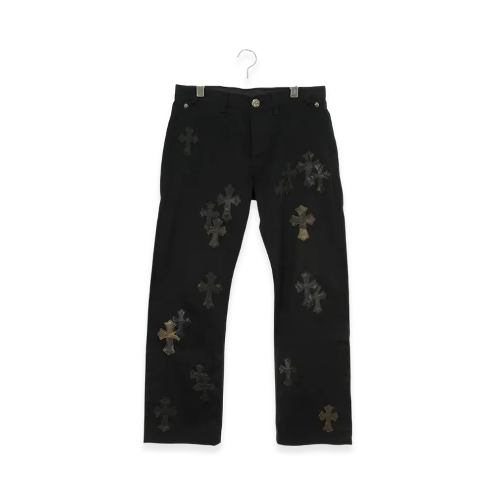 Chrome Hearts Cross Patch Chino Pants "Black"