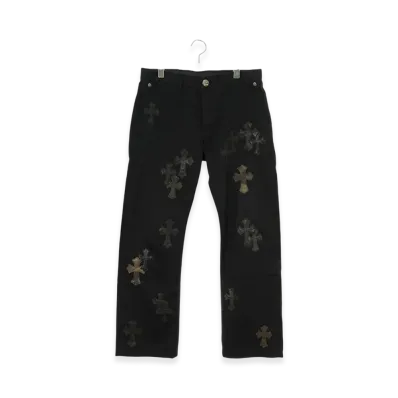 Chrome Hearts Cross Patch Chino Pants "Black"