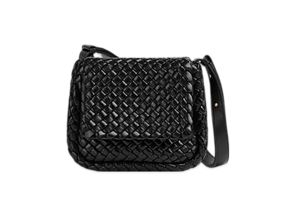 Bottega Veneta Small Cobble Shoulder Bag "Black"