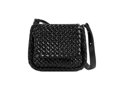 Bottega Veneta Small Cobble Shoulder Bag "Black"