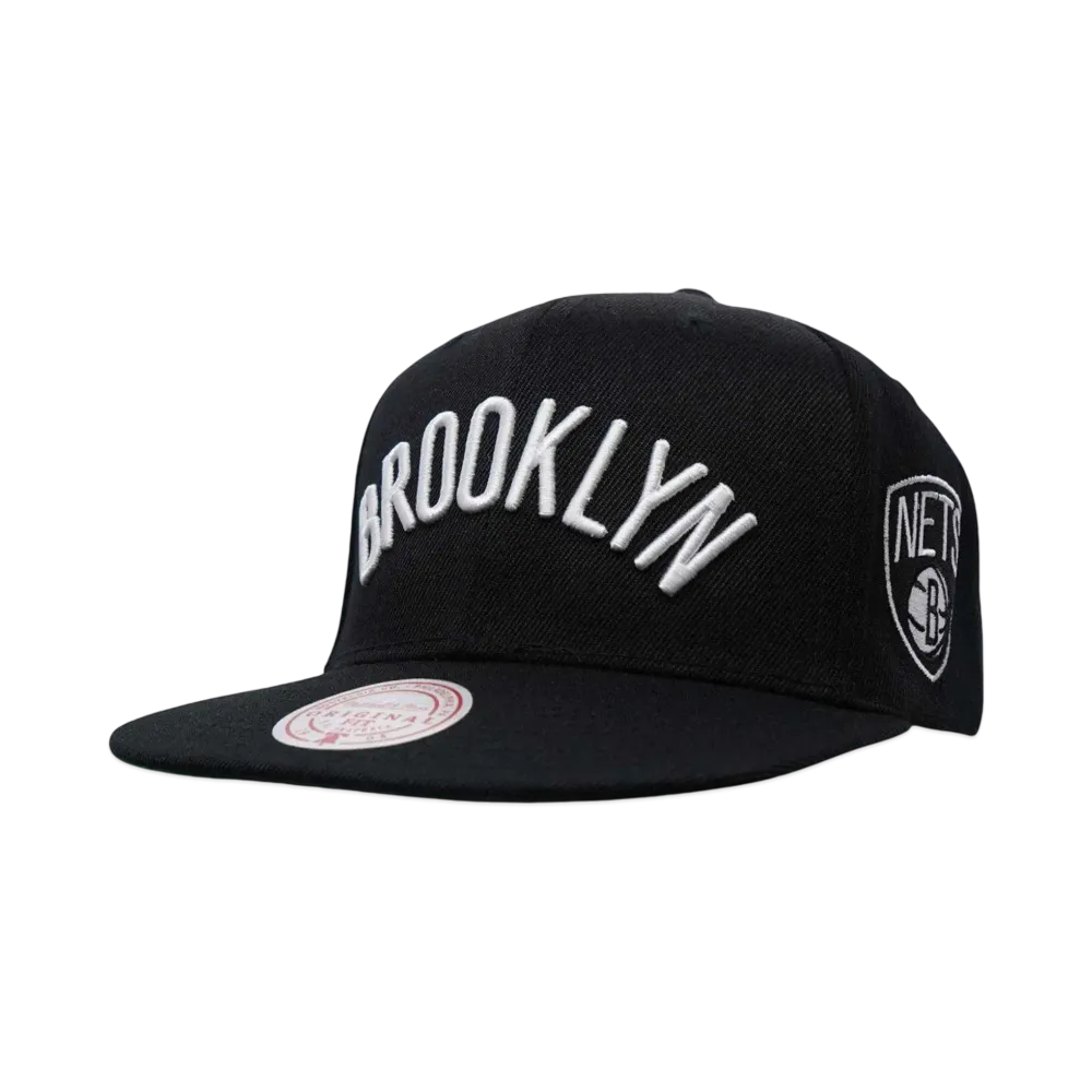 Mitchell&Ness NBA TRIPLE PLAY SNAPBACK NETS "BLACK"