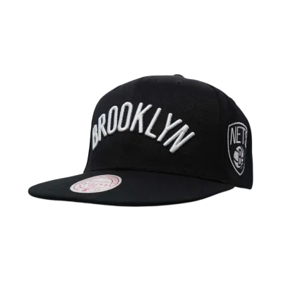 Mitchell&Ness NBA TRIPLE PLAY SNAPBACK NETS "BLACK"