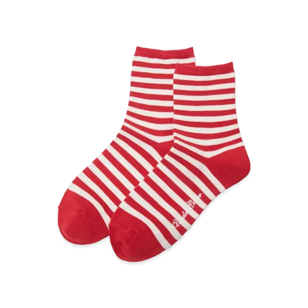 UNDERCOVER Wool Blend Acrylic Nylon Socks "Red"