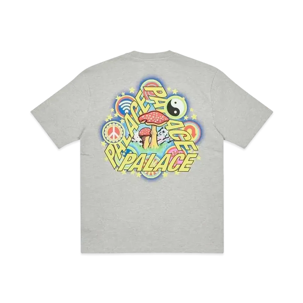 PALACE BUN 5G T-SHIRT "Grey Marl"