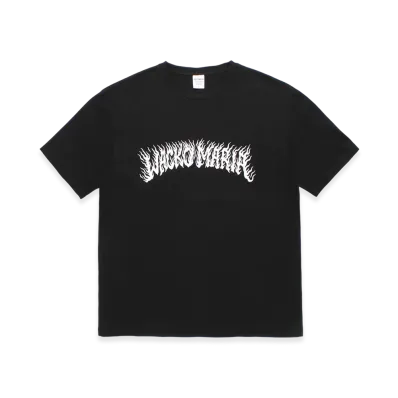 WACKO MARIA x Tim Lehi / Washed WACKO MARIA Heavy Weight T-Shirt "Black"