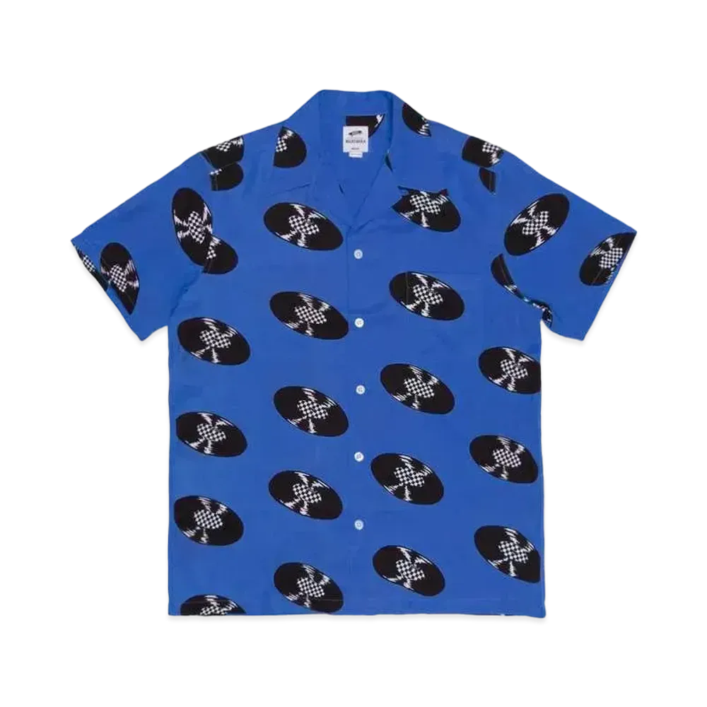 WACKO MARIA x VAULT BY VANS / HAWAIIAN SHIRT "Blue"