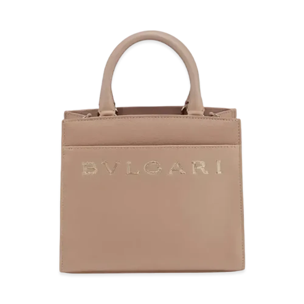 BVLGARI Logo Tote "Brown"