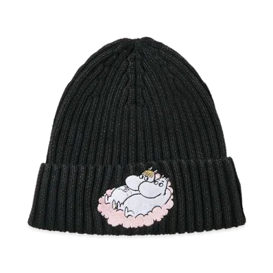 NEW ERA x Moomin Cuff Knit Moomin Snorkmaiden "Italian Wash Black"