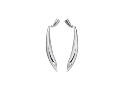 Bottega Veneta Sardine Earrings "Silver"