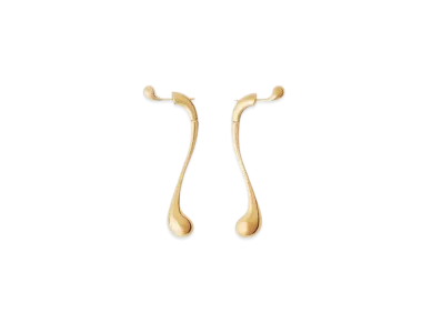 Bottega Veneta Drop Earrings "Yellow Gold"