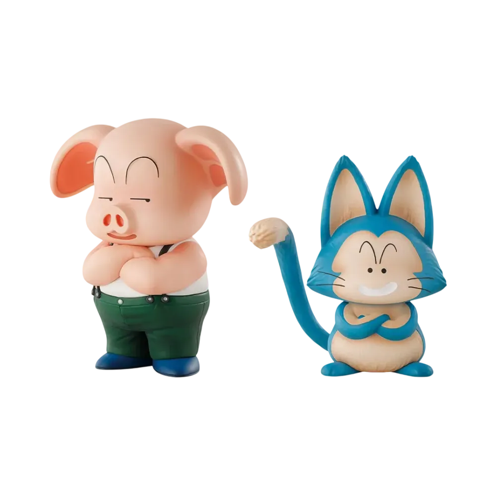 BANDAI "Ichiban Kuji" -Dragon Ball EX Son Goku Training Saga- D Prize Oolong & Puar MASTERLISE PLUS