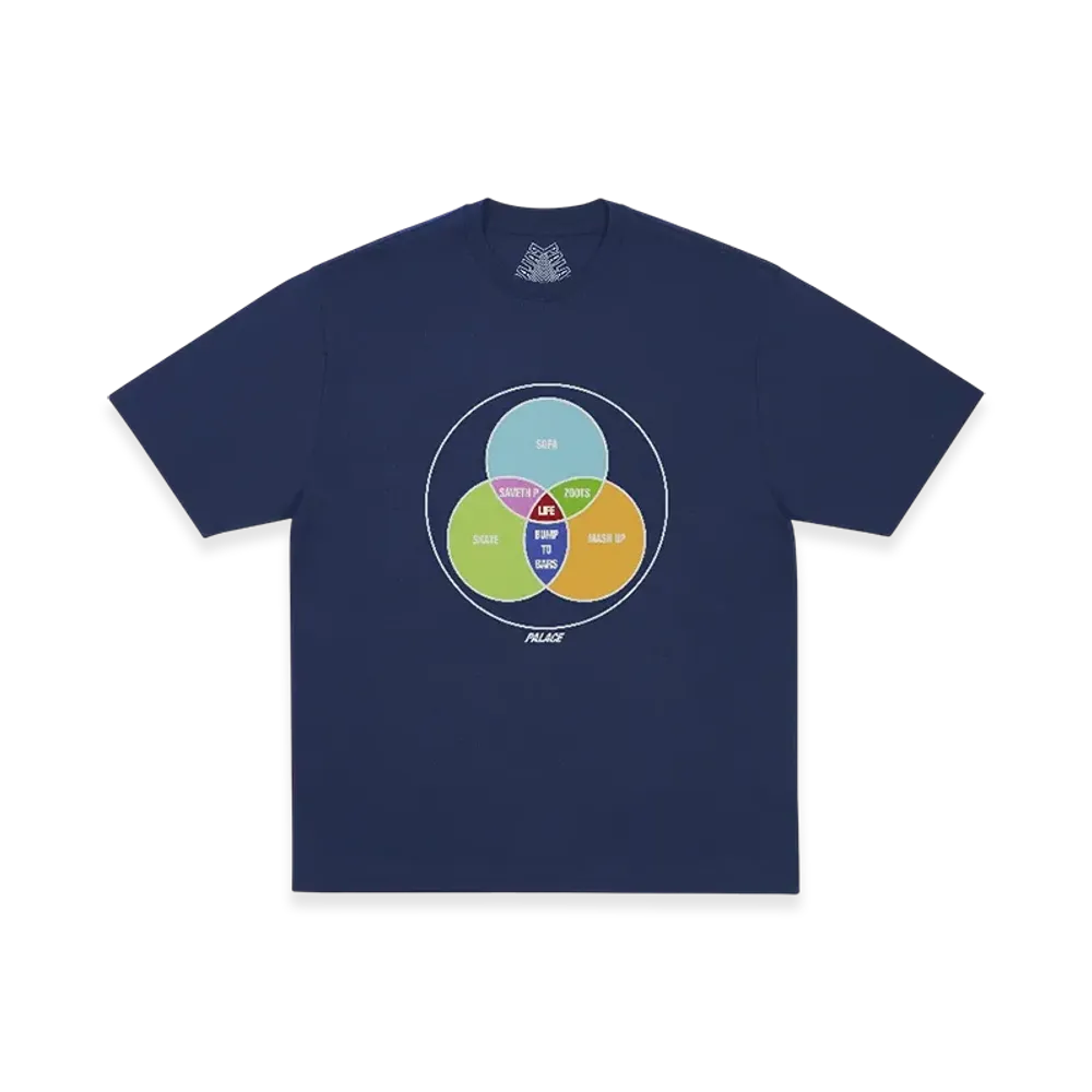 PALACE Zen Diagram T-Shirt "Navy"