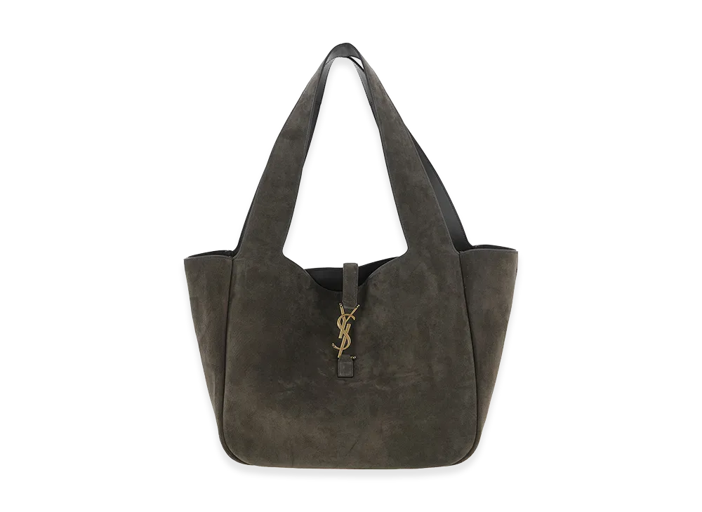 Saint Laurent Women's Bea M Shoulder Bag "Gray"