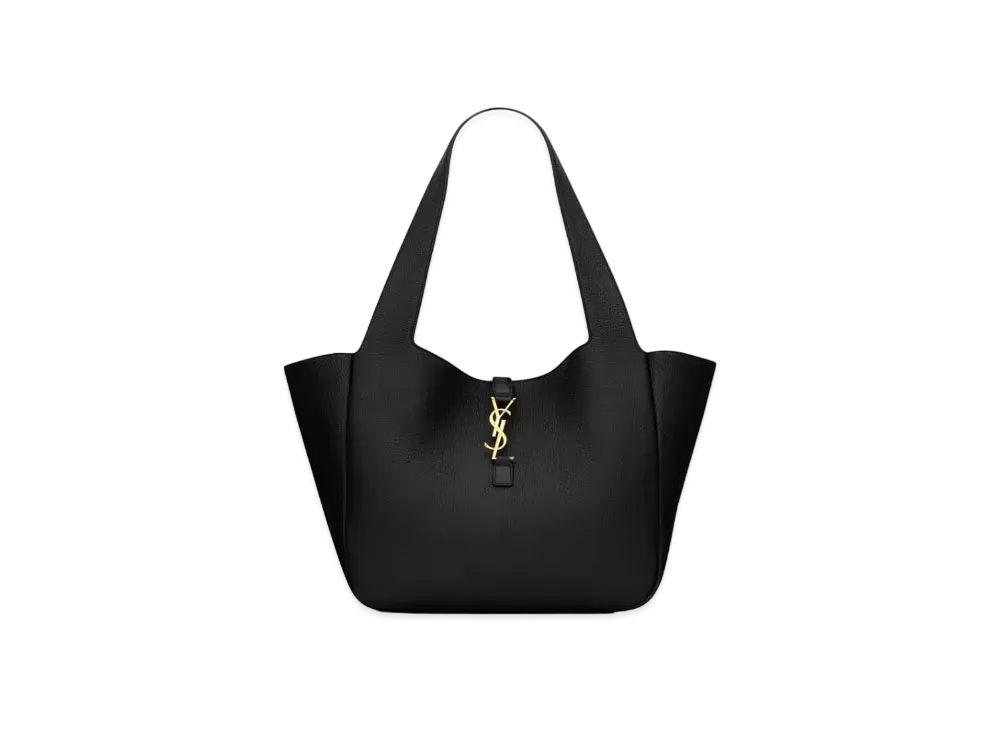 Saint Laurent LE 5 A 7 BEA in Grained Leather "Black"