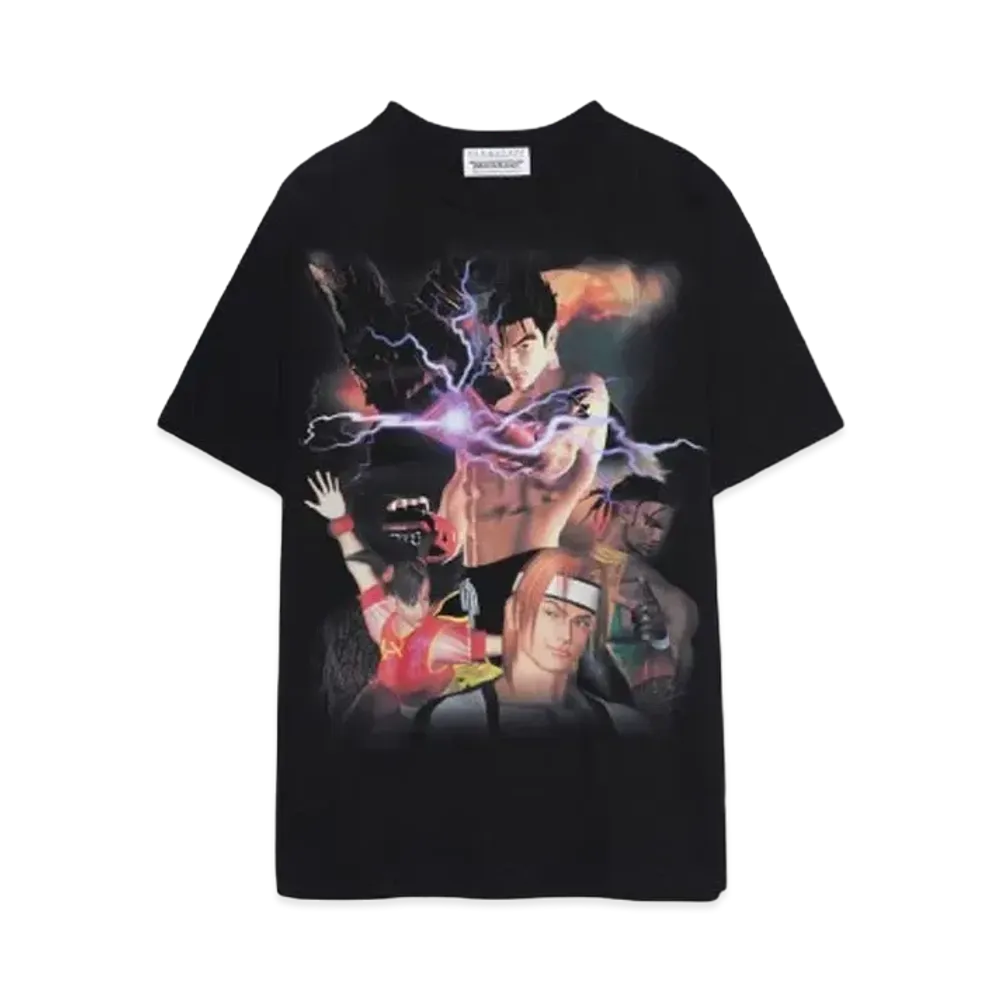 F-LAGSTUF-F "TEKKEN"TEE "BLACK"
