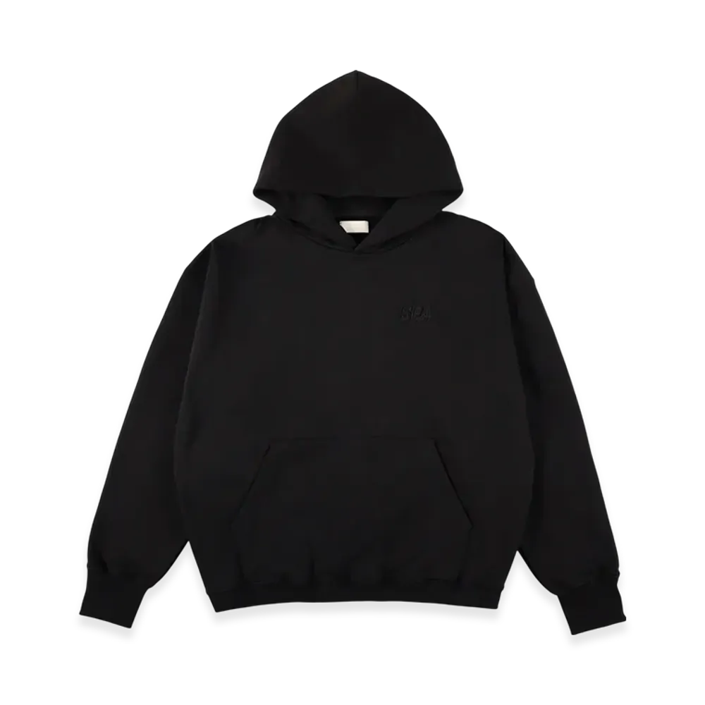 WIND AND SEA Cozy Hooded Sweatshirt "Black"