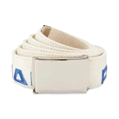 MARTINE ROSE Canvas Belt "Cream"